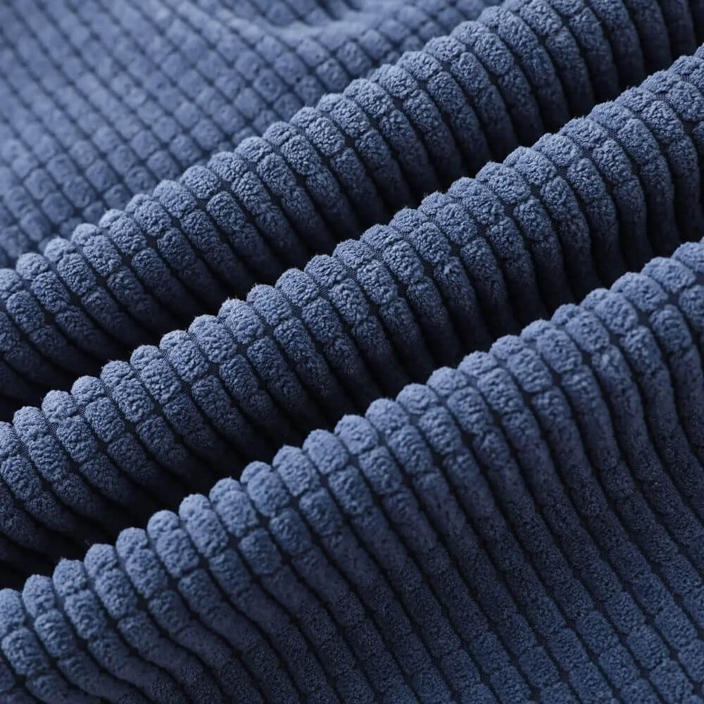 Pantalón de algodón y poliéster de corte holgado