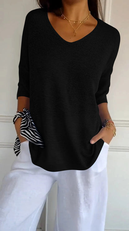 Top de escote en V