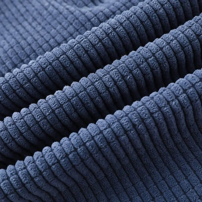 Pantalón de algodón y poliéster de corte holgado