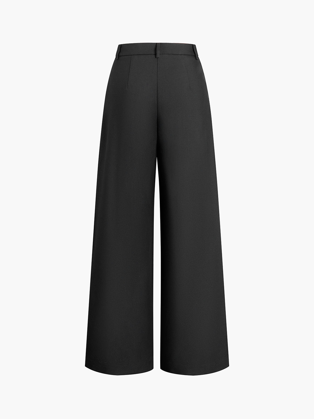 Pantalón de pierna ancha con cintura elástica