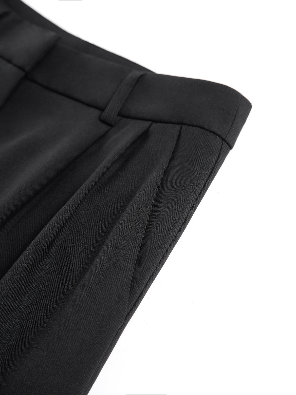 Pantalón de pierna ancha con cintura elástica