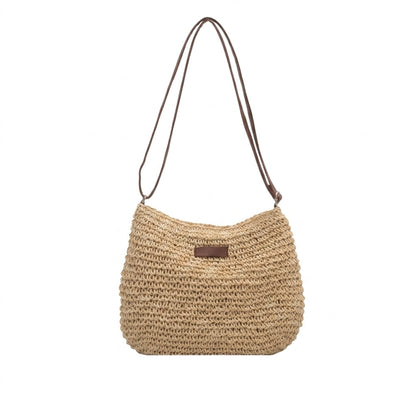 Bolso de hombro trenzado
