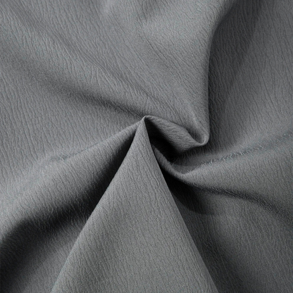 Pantalón recto con cintura elástica y cordón ajustable