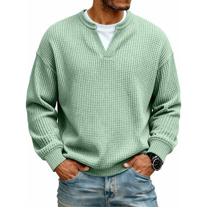 Camiseta Waffle con Efecto Capas