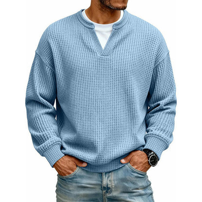 Camiseta Waffle con Efecto Capas