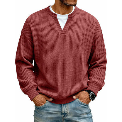 Camiseta Waffle con Efecto Capas