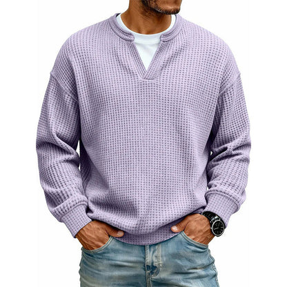 Camiseta Waffle con Efecto Capas