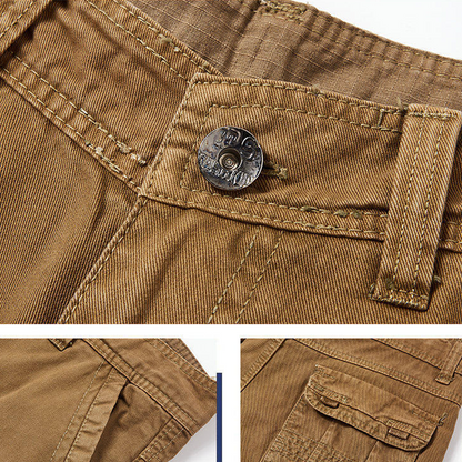 Pantalón Cargo Táctico para Hombre con Múltiples Bolsillos